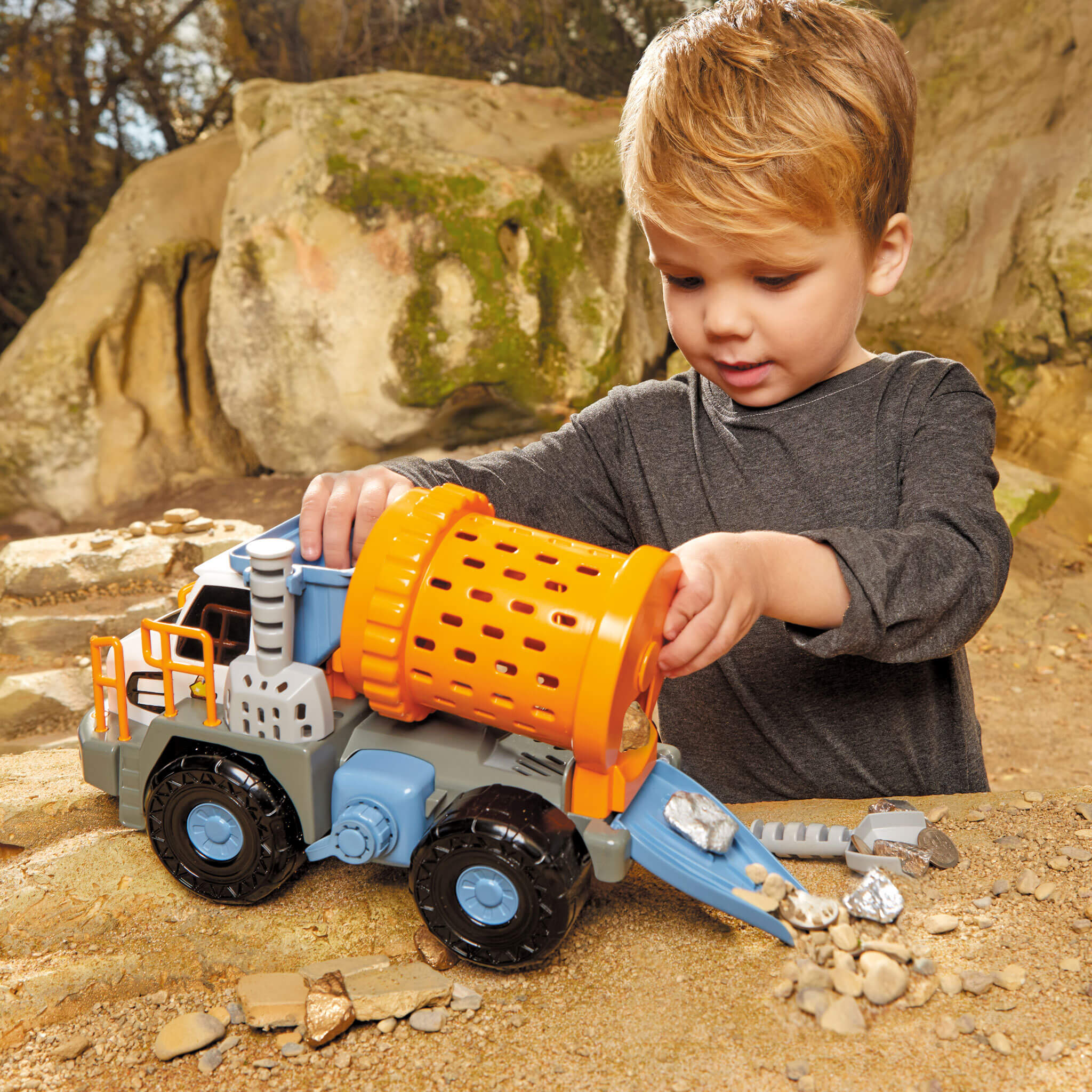 Big Adventures™ Metal Detector Mining Truck - Official Little Tikes Website
